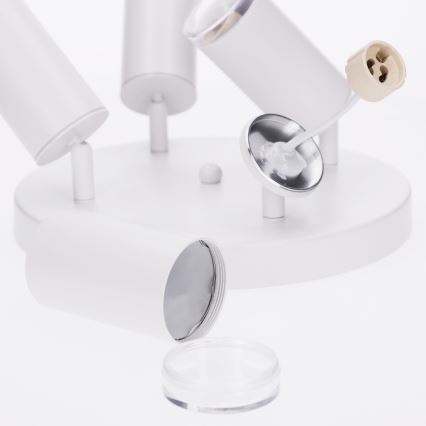 Brilagi - Kúpeľňové bodové svietidlo SELE AQUA 4xGU10/30W/230V IP44 biela