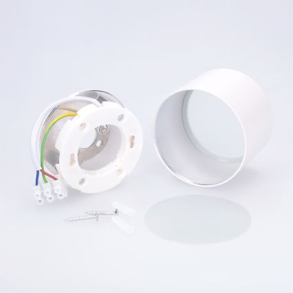 BRILAGI - Kúpeľňové bodové svietidlo SMOOTH 1xGX53/15W/230V 60x82 mm biela IP54