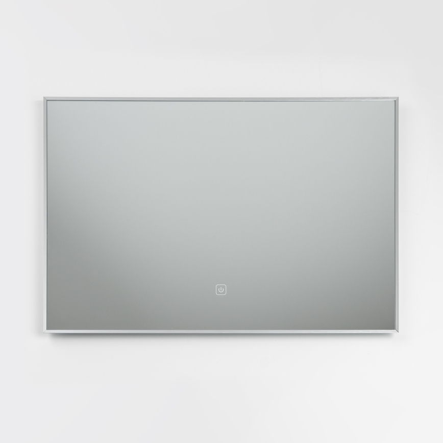 Brilagi - LED kúpeľňové zrkadlo DESIO LED/20W/230V 40x60 cm strieborné IP44 CRI 90 stmievateľné + CCT