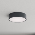 Brilagi - Kúpeľňové stropné svietidlo CLARE 2xE27/24W/230V pr. 30 cm antracit IP54