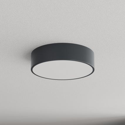 Brilagi - Kúpeľňové stropné svietidlo CLARE 2xE27/24W/230V pr. 30 cm antracit IP54