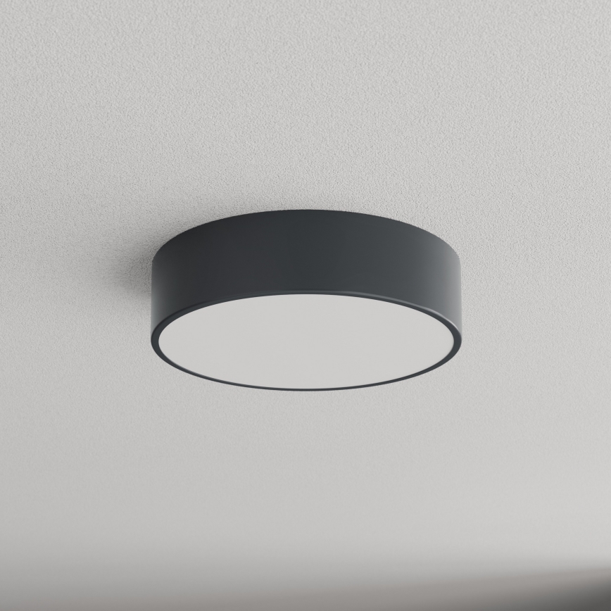Brilagi - Kúpeľňové stropné svietidlo CLARE 2xE27/24W/230V pr. 30 cm antracit IP54