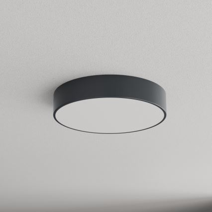 Brilagi - Kúpeľňové stropné svietidlo CLARE 3xE27/24W/230V pr. 40 cm antracit IP54