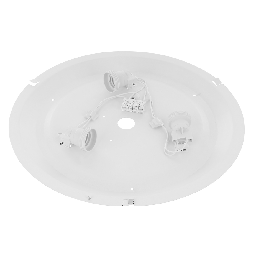 Brilagi - Kúpeľňové stropné svietidlo CLARE 3xE27/24W/230V pr. 40 cm IP54 šedá