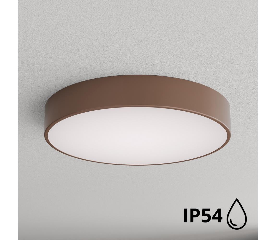 Brilagi - Kúpeľňové stropné svietidlo CLARE 4xE27/24W/230V pr. 50 cm IP54 hnedá 8590828040422