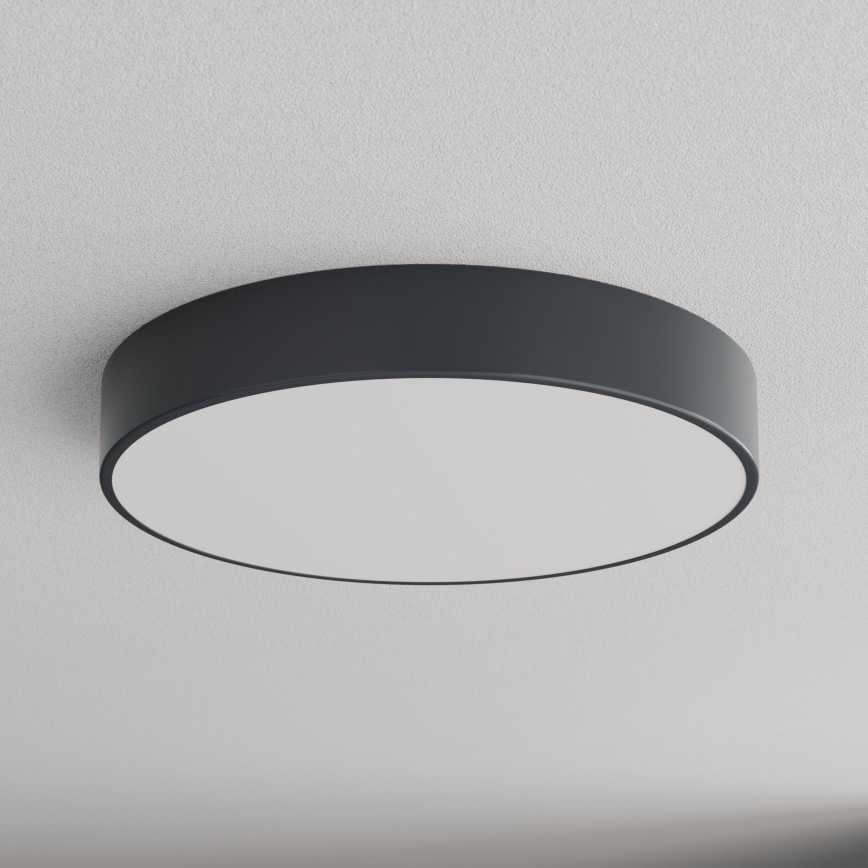 Brilagi - Kúpeľňové stropné svietidlo CLARE 4xE27/24W/230V pr. 50 cm antracit IP54