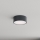 Brilagi - Kúpeľňové stropné svietidlo CLARE so snímačom pohybu aj súmraku, 1×E27/24W/230V, Ø 20 cm, antracit, IP54
