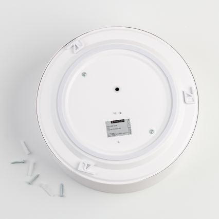 Brilagi - Kúpeľňové stropné svietidlo POOL 2xE27/15W/230V pr. 30 cm IP54 biela