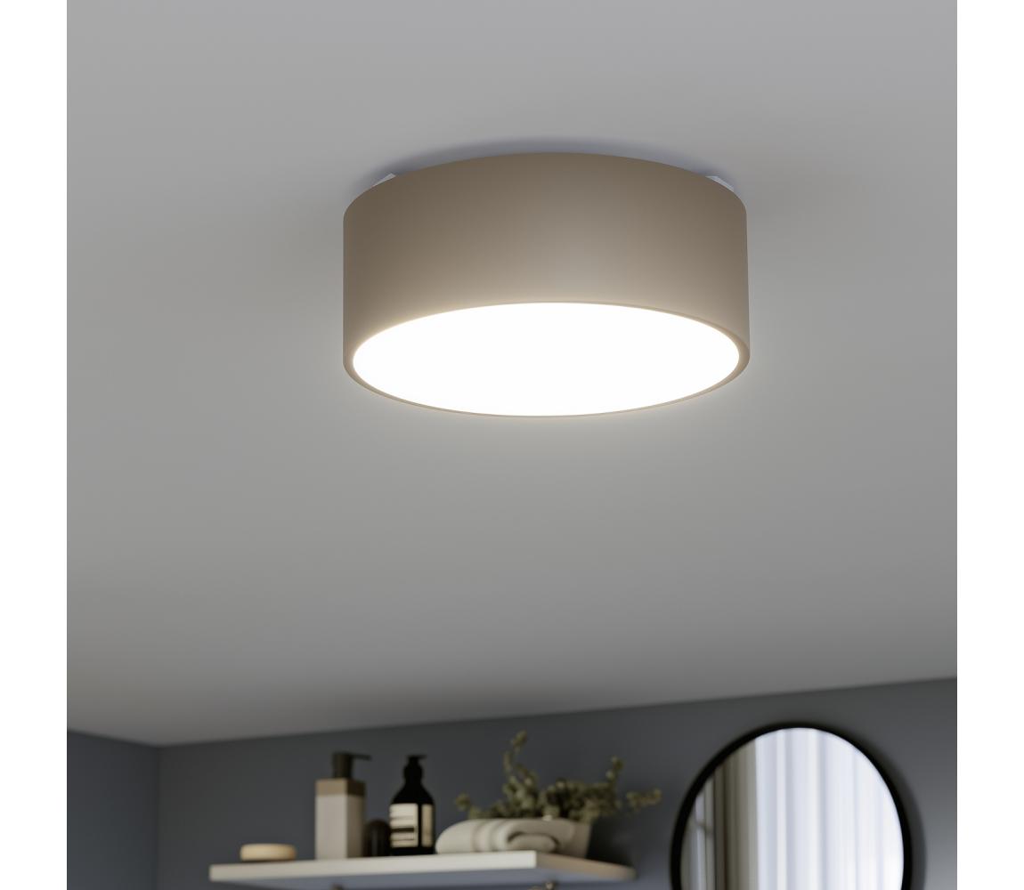 Brilagi - Kúpeľňové stropné svietidlo POOL 2xE27/15W/230V priemer 30 cm IP54 béžová FG-R300-E27-BEI