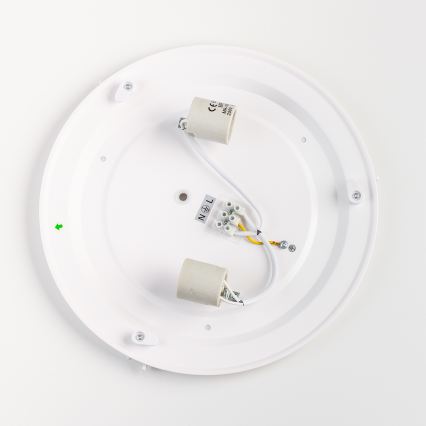 Brilagi - Kúpeľňové stropné svietidlo POOL 2xE27/15W/230V priemer 30 cm IP54 čierna
