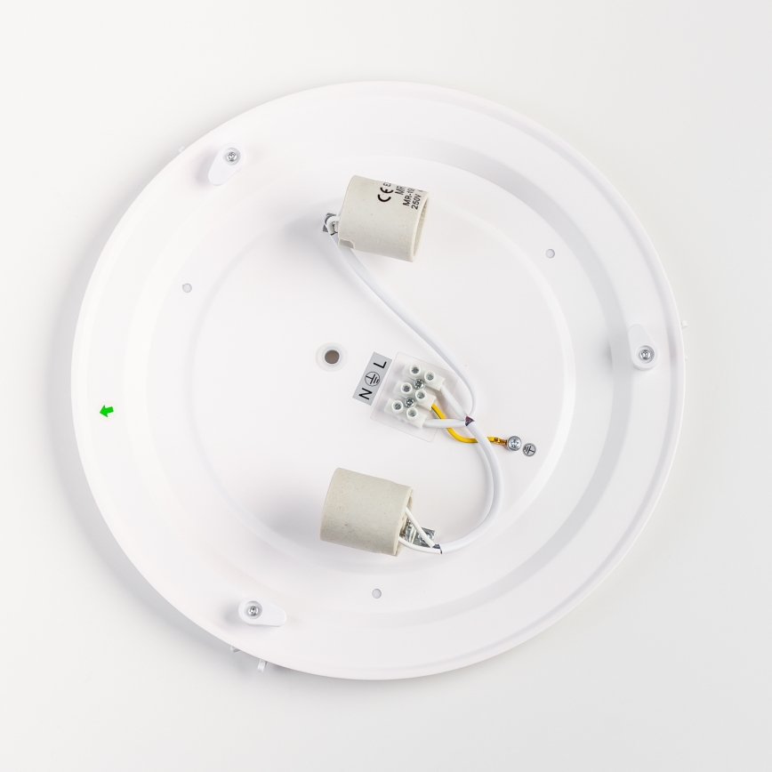 Brilagi - Kúpeľňové stropné svietidlo POOL 2xE27/15W/230V priemer 30 cm IP54 čierna