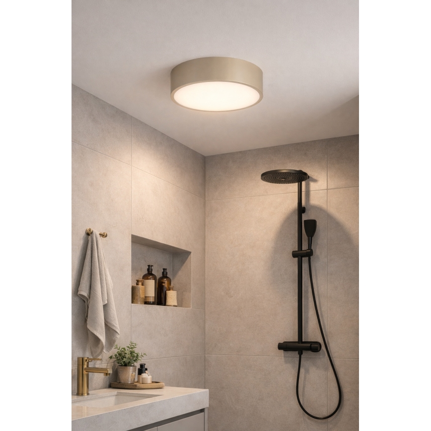 Brilagi - Kúpeľňové stropné svietidlo POOL 5xE27/15W/230V Ø 60 cm IP54 béžová