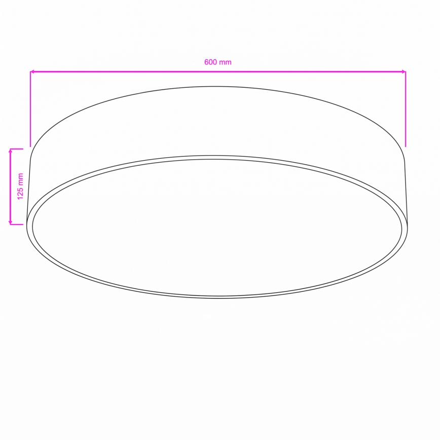 Brilagi - Kúpeľňové stropné svietidlo POOL 5xE27/15W/230V Ø 60 cm IP54 béžová