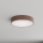 Brilagi - Kúpeľňové stropné svietidlo s pohybovým a súmrakovým senzorom CLARE 3xE27/24W/230V pr. 40 cm hnedá IP54