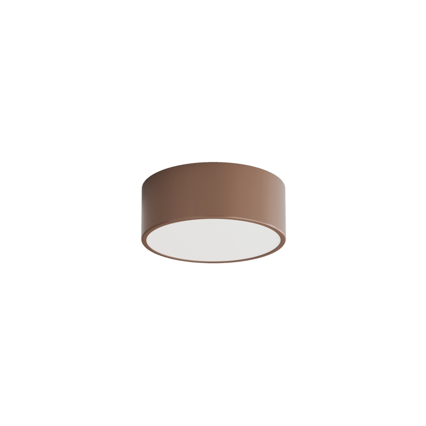 Brilagi - Kúpeľňové stropné svietidlo s pohybovým a súmrakovým senzorom CLARE 1xE27/24W/230V pr. 20 cm hnedá IP54