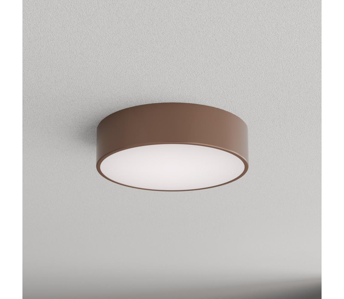 Brilagi - Kúpeľňové stropné svietidlo so senzorom CLARE 2xE27/24W/230V priemer 30 cm hnedé IP54 8590828125778