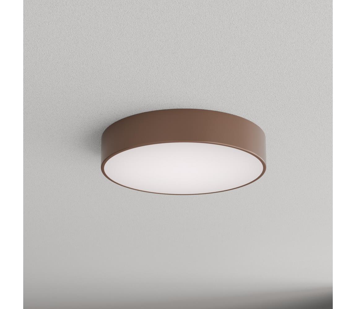 Brilagi - Kúpeľňové stropné svietidlo so senzorom CLARE 3xE27/24W/230V priemer 40 cm hnedé IP54 8590828125785