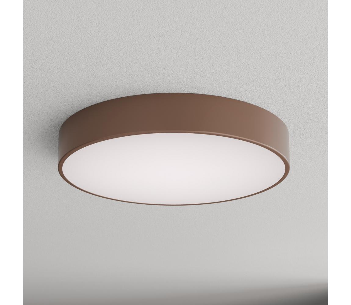 Brilagi - Kúpeľňové stropné svietidlo so senzorom CLARE 4xE27/24W/230V priemer 50 cm hnedé IP54 8590828125792