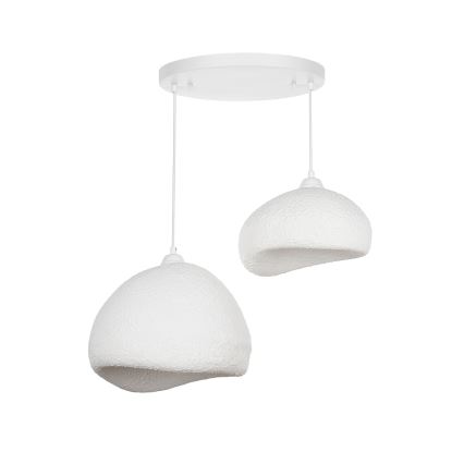 Brilagi - Lanový luster WABI SABI 2xE27/40W/230V priemer 70 cm biely