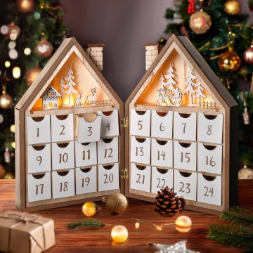 BRILAGI - LED Adventný kalendár LED/2xAAA