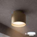 BRILAGI - LED bodové svietidlo BACKLIT 1xGX53/15W/230V + LED/3W pr. 8 cm zlaté