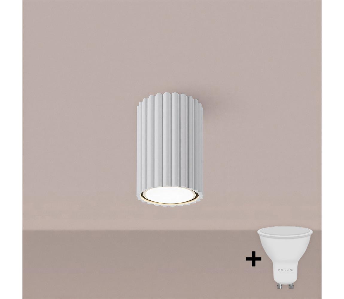 Brilagi - LED Bodové svietidlo CRESTO 1xGU10/10W/230V 10 cm biela BR.1530
