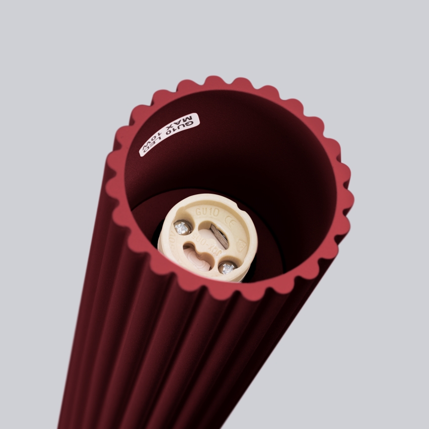 Brilagi - LED bodové svietidlo CRESTO 1xGU10/10W/230V 10 cm bordové