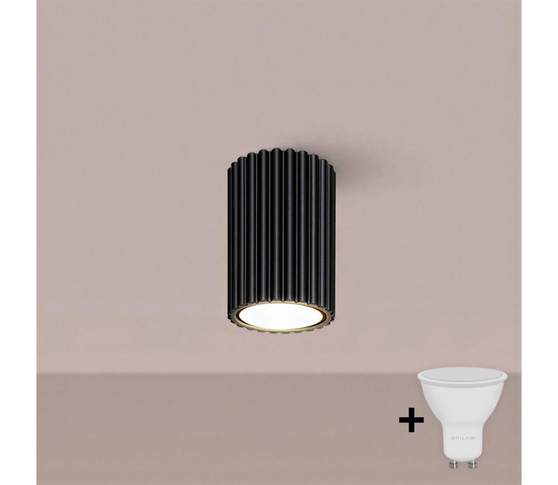 Brilagi - LED bodové svietidlo CRESTO 1xGU10/10W/230V 10 cm čierne BR.1568