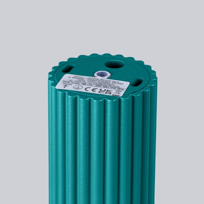 Brilagi - LED bodové svietidlo CRESTO 1xGU10/10W/230V 10 cm tyrkysové