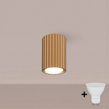 Brilagi - LED bodové svietidlo CRESTO 1xGU10/10W/230V 10 cm zlaté