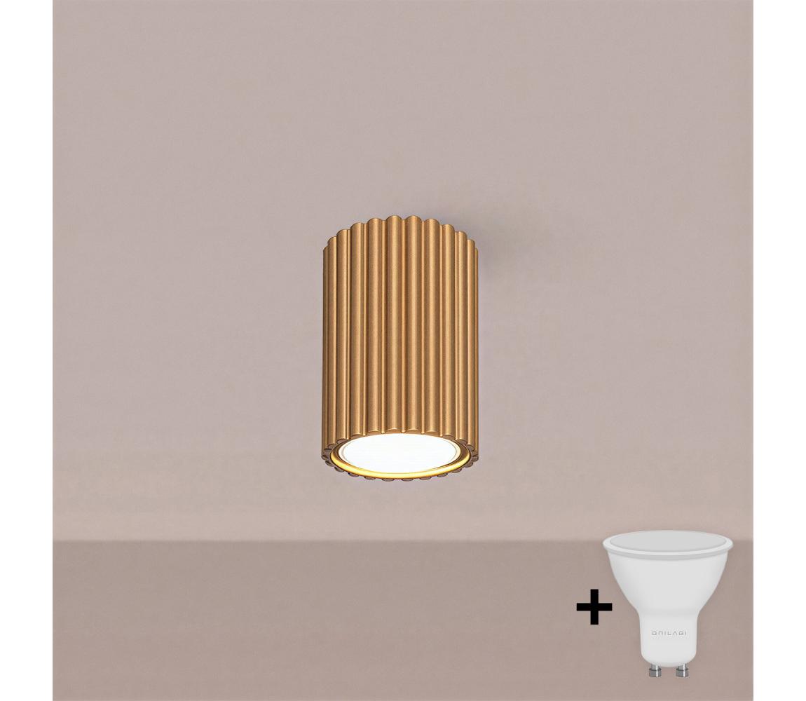 Brilagi - LED bodové svietidlo CRESTO 1xGU10/10W/230V 10 cm zlaté BR.1549