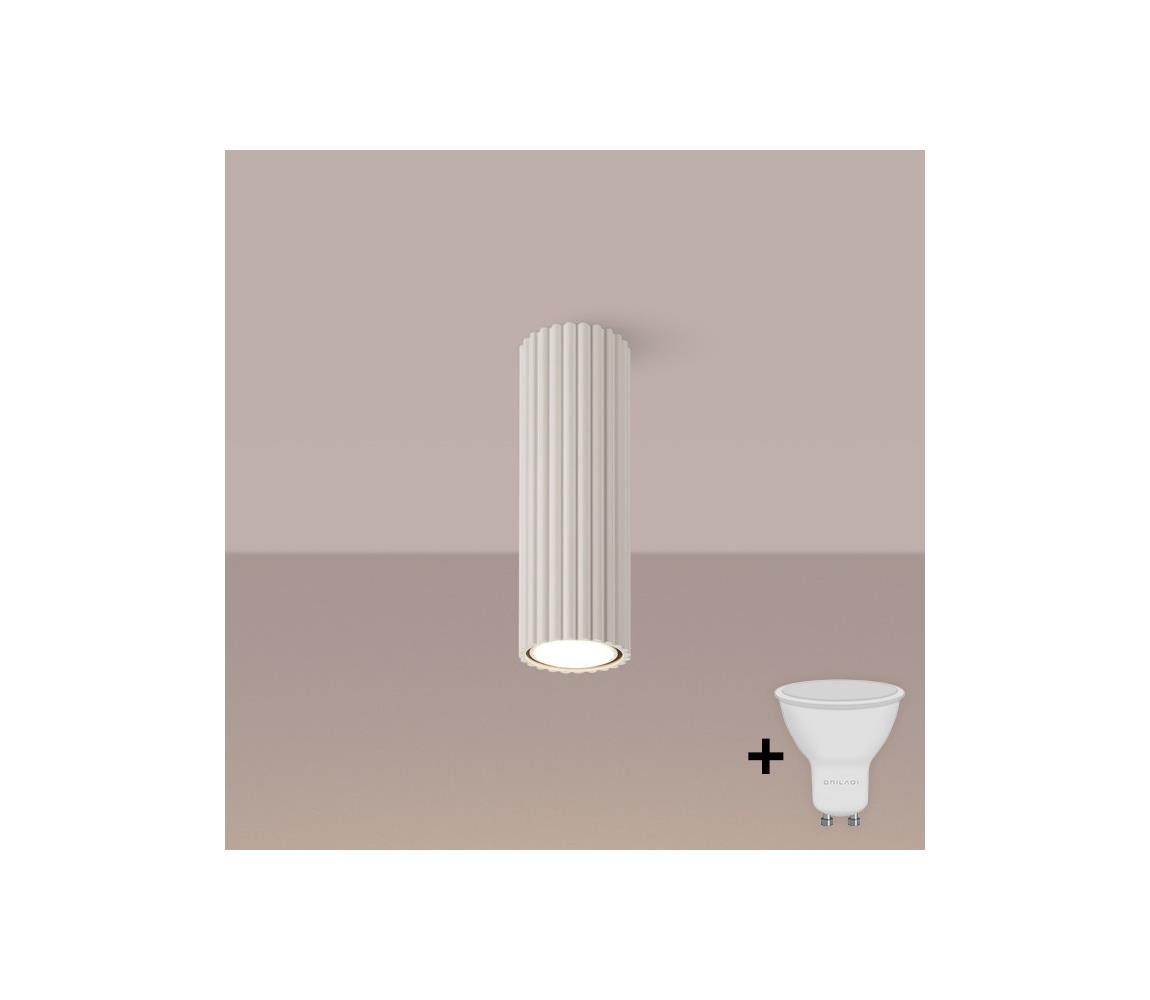 Brilagi - LED bodové svietidlo CRESTO 1xGU10/10W/230V 20 cm krémová BR.1588