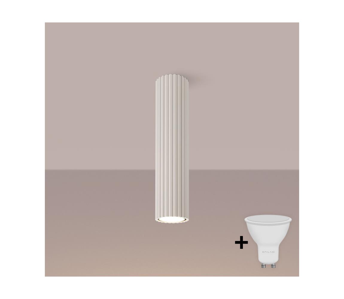 Brilagi - LED bodové svietidlo CRESTO 1xGU10/10W/230V 30 cm krémová BR.1589