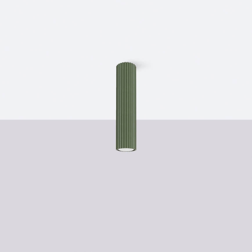 Brilagi - LED bodové svietidlo CRESTO 1xGU10/10W/230V 30 cm zelené