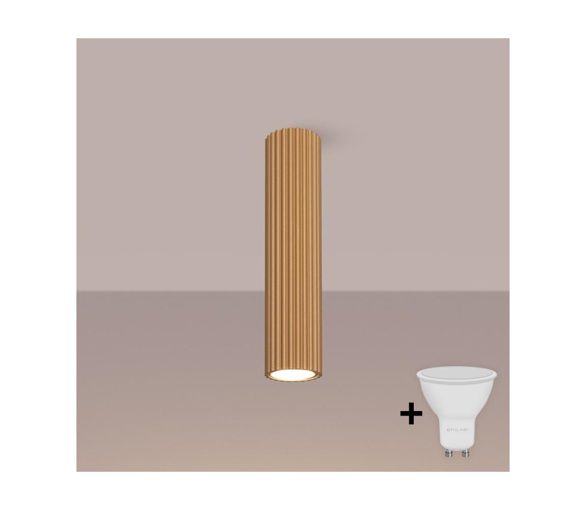 Brilagi - LED Bodové svietidlo CRESTO 1xGU10/10W/230V 30 cm zlaté BR.1551