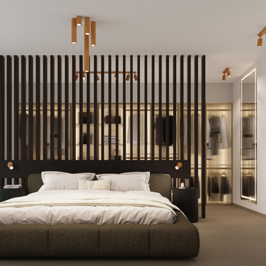 Brilagi - LED Bodové svietidlo CRESTO 1xGU10/10W/230V 30 cm zlaté