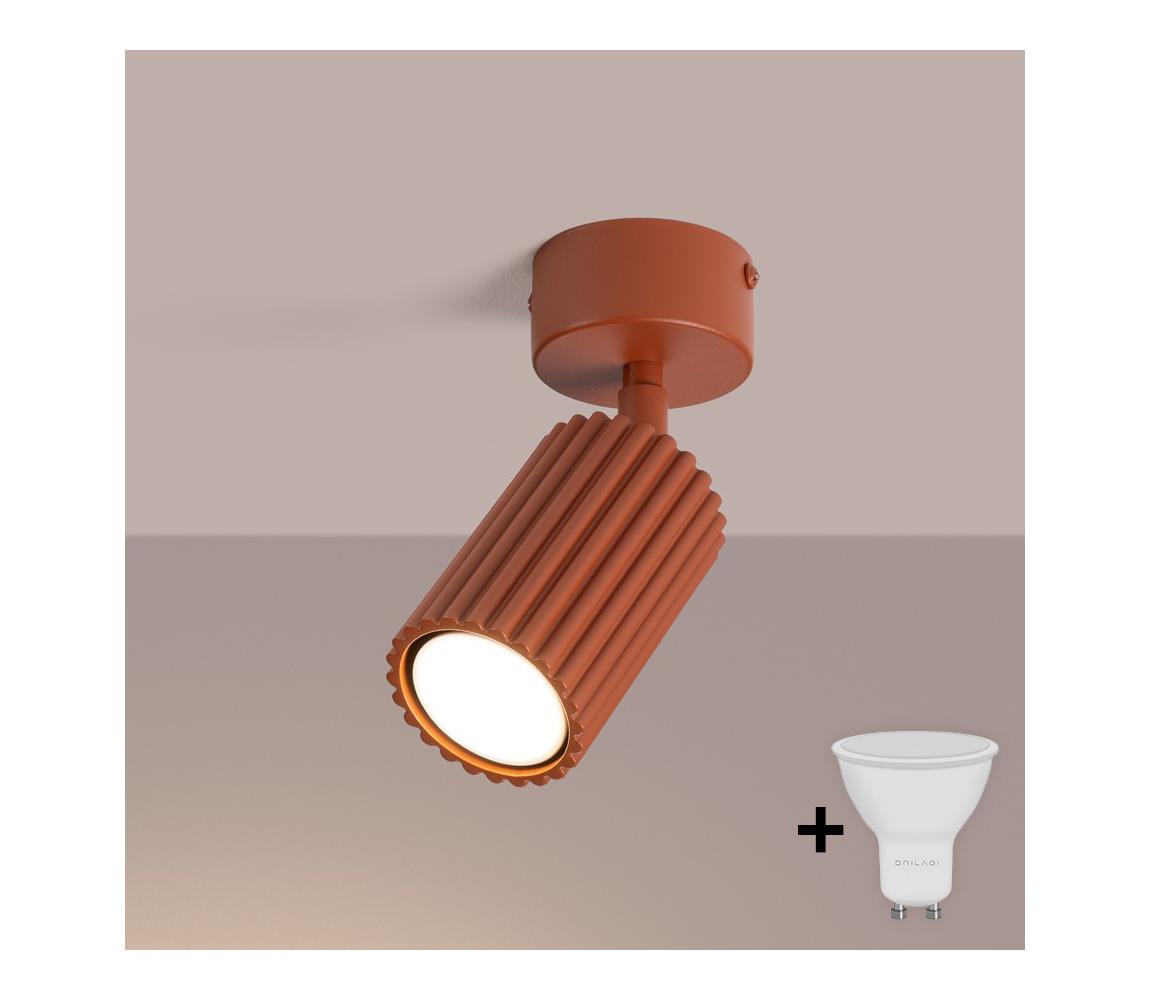 Brilagi - LED bodové svietidlo CRESTO 1xGU10/10W/230V červené BR.1916