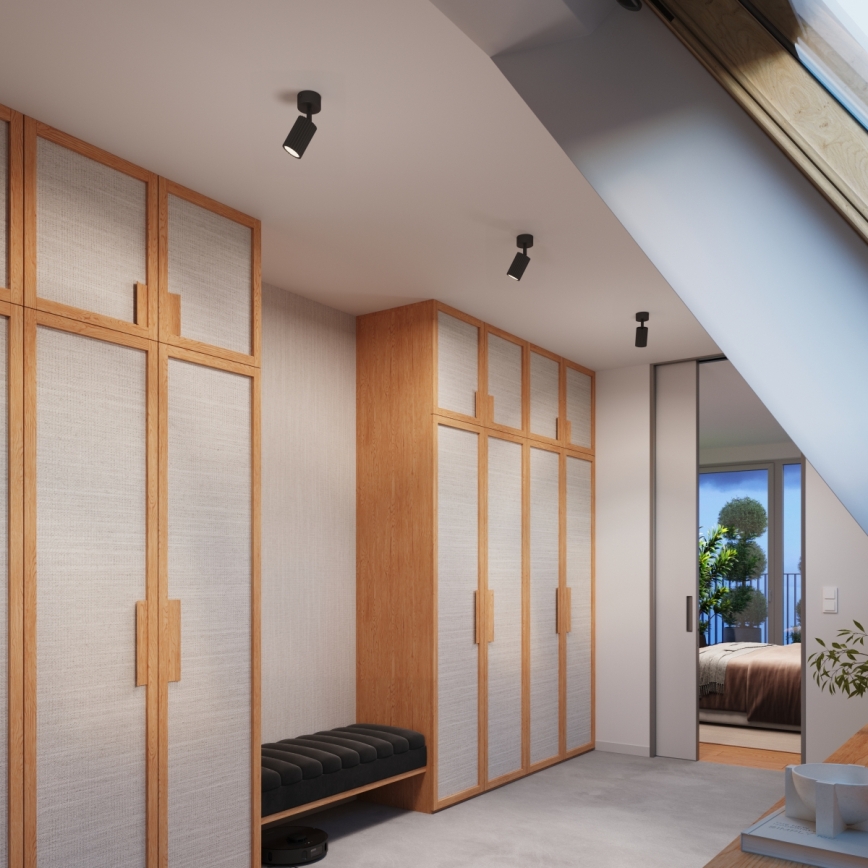 Brilagi - LED bodové svietidlo CRESTO 1xGU10/10W/230V čierne