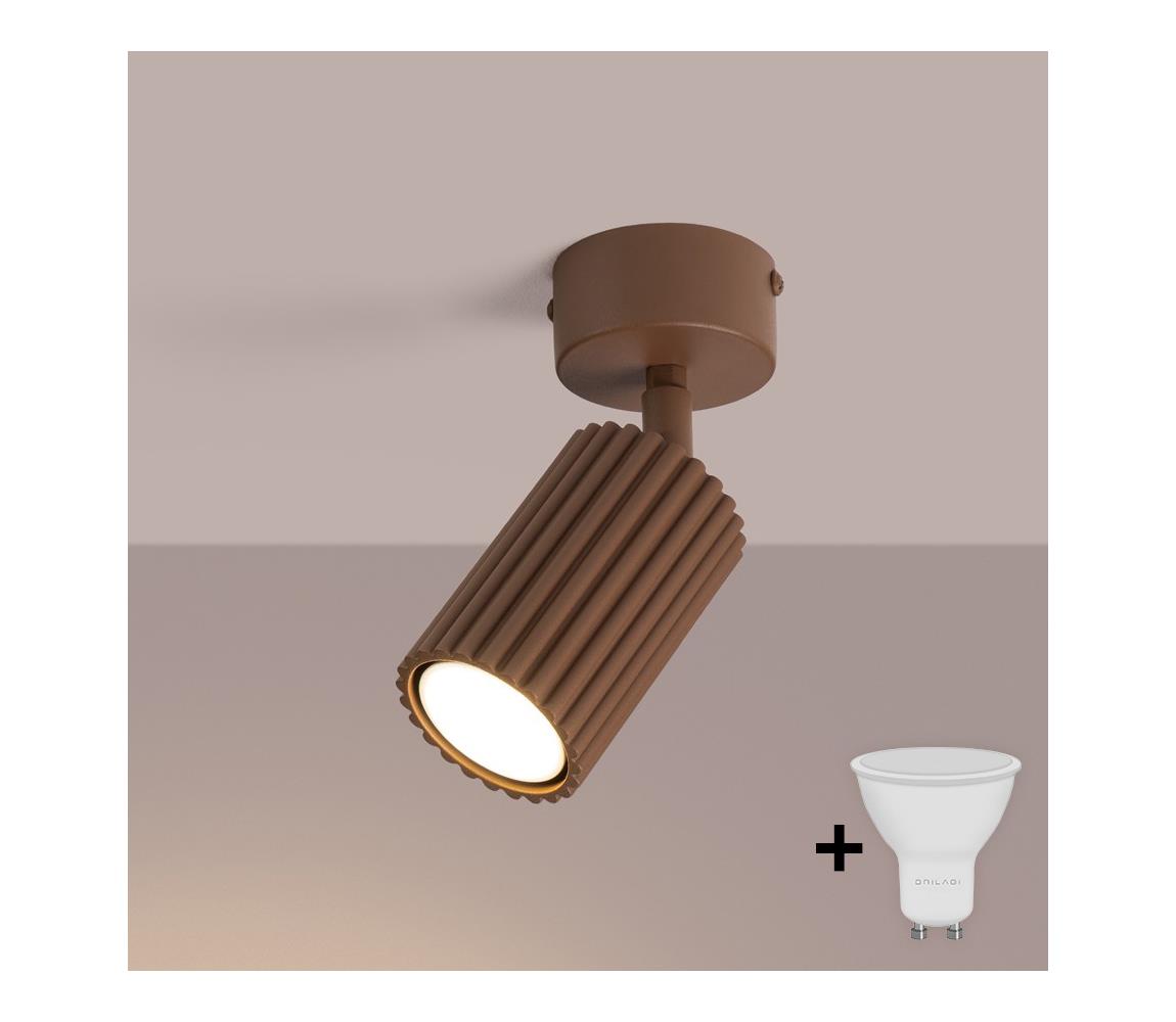 Brilagi - LED bodové svietidlo CRESTO 1xGU10/10W/230V hnedé BR.1960
