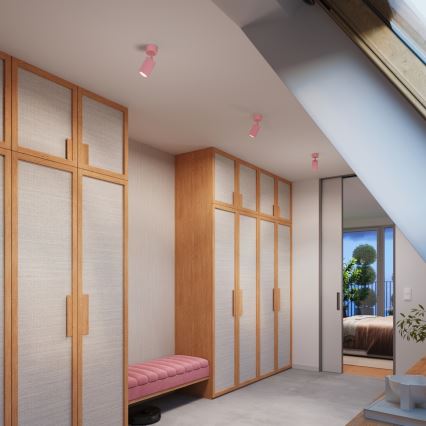 Brilagi - LED bodové svietidlo CRESTO 1xGU10/10W/230V ružové