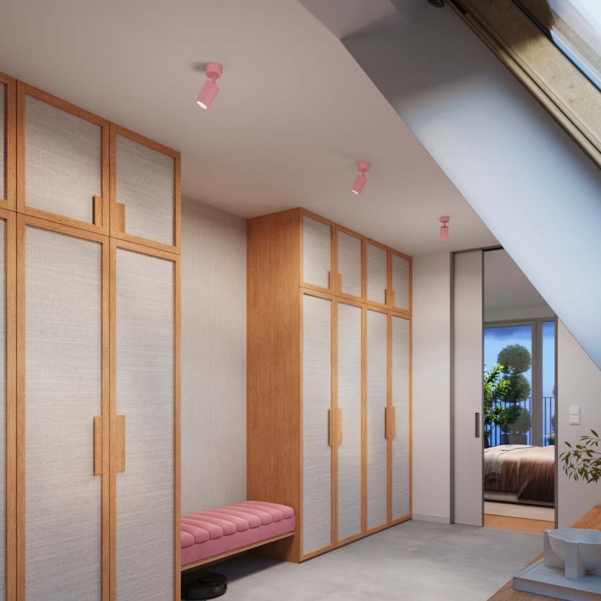 Brilagi - LED bodové svietidlo CRESTO 1xGU10/10W/230V ružové