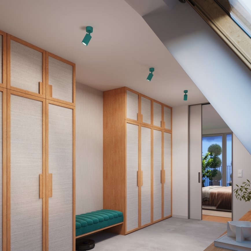 Brilagi - LED bodové svietidlo CRESTO 1xGU10/10W/230V tyrkysová