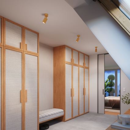 Brilagi - LED bodové svietidlo CRESTO 1xGU10/10W/230V zlaté