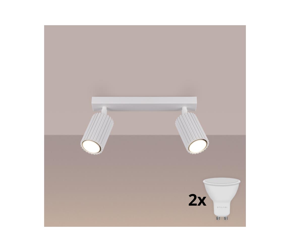 Brilagi - LED bodové svietidlo CRESTO 2xGU10/10W/230V biela BR.1542