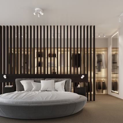 Brilagi - LED bodové svietidlo CRESTO 2xGU10/10W/230V biela