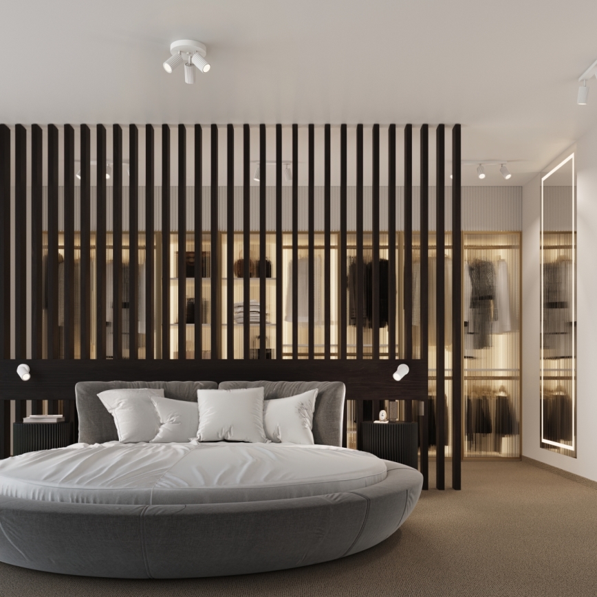 Brilagi - LED bodové svietidlo CRESTO 2xGU10/10W/230V biela