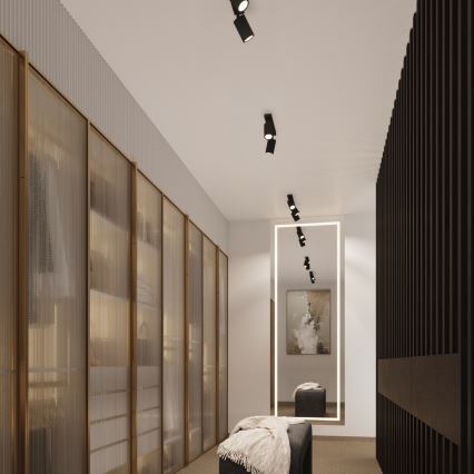 Brilagi - LED bodové svietidlo CRESTO 2xGU10/10W/230V čierne