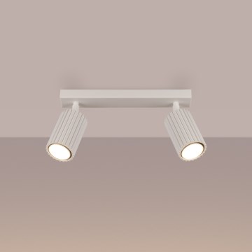 Brilagi - LED bodové svietidlo CRESTO 2xGU10/10W/230V krémové