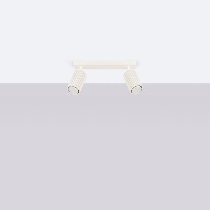 Brilagi - LED bodové svietidlo CRESTO 2xGU10/10W/230V krémové