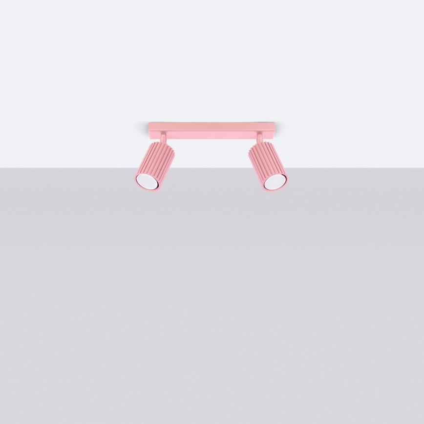 Brilagi - LED bodové svietidlo CRESTO 2xGU10/10W/230V ružové